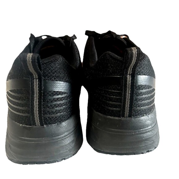 Skechers Work Slip Resistant Womens 8.5 Wide Max Cushioning Shoes Black 108016W - Picture 8 of 10